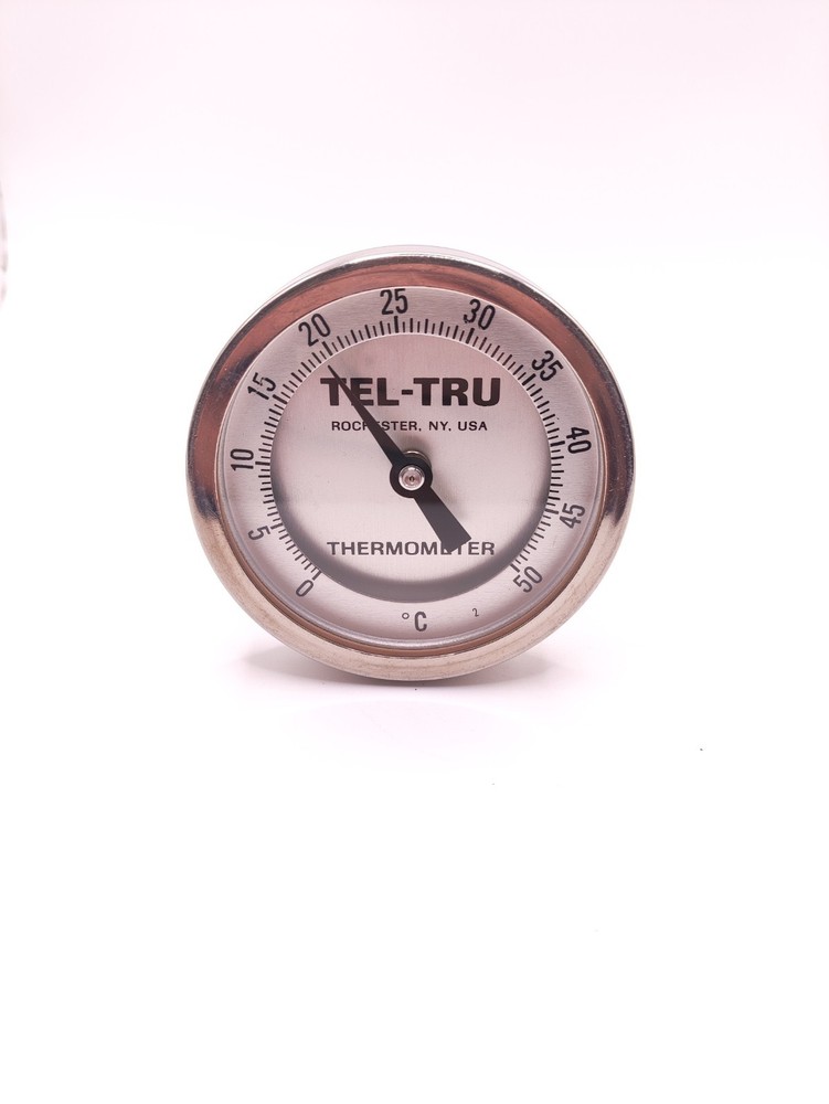 Tel-Tru Industrial 3" Dial Thermometer