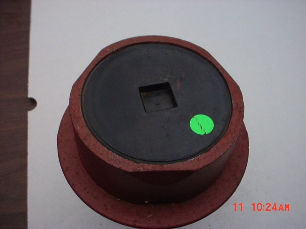 WADE Cast Iron Floor Drain 2” Stem Connection w/ Plastic Plug