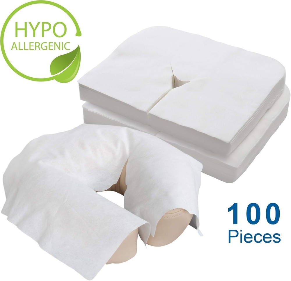 Luxurious Massage Headrest Covers - 100 Pack