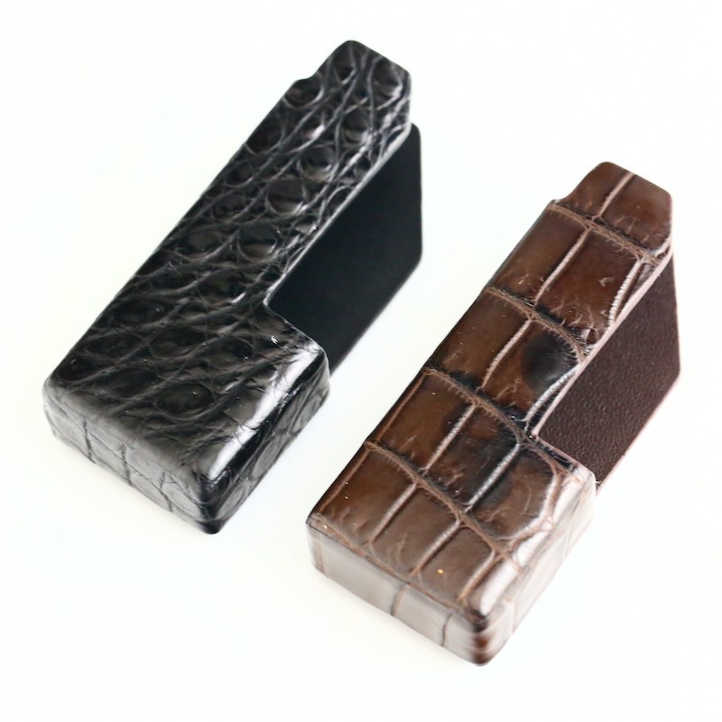 dunhill rollagas lighter  leather sheath