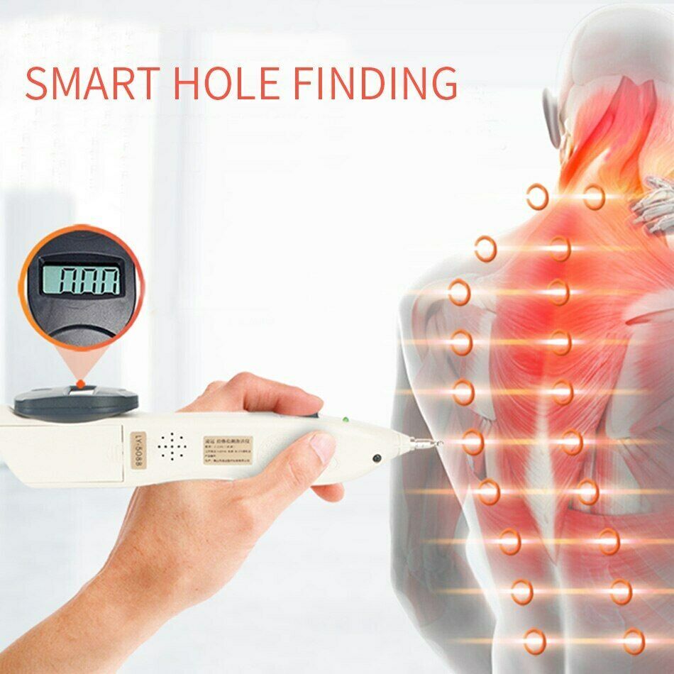 Pointer Digital Electronic Acupuncture Pen Stimulator Pain Relief Auto Massager