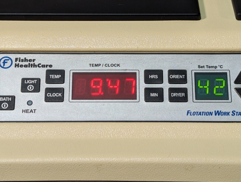 Fisher HealthCare Tissue Flotation Bath Workstation with Pyrex Dish & Light