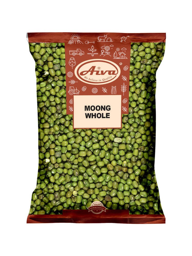 Aiva Green Moong Whole (Mung Beans)