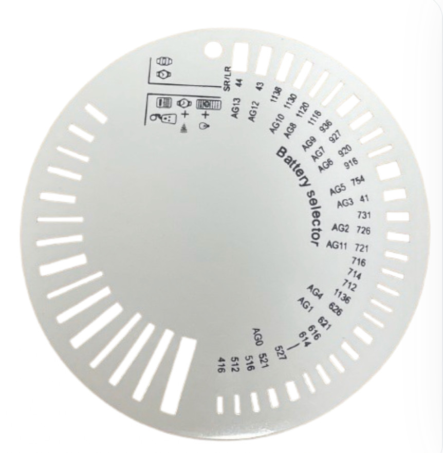 Watchmaker Battery Size Selector Tool