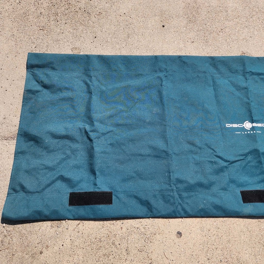 Disc-O-Bed Large Portable Camping Bunk Cot REPLACEMENT CANVAS - Green