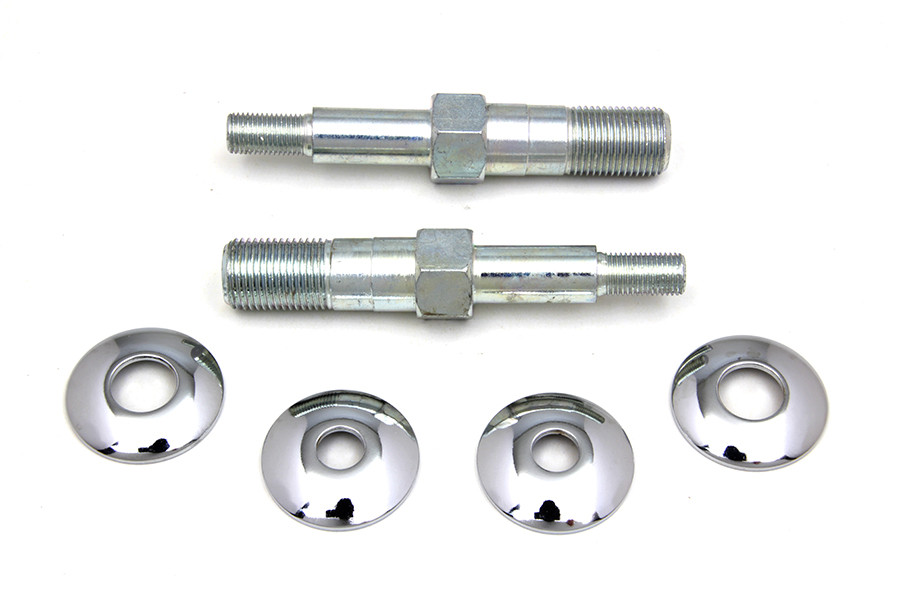 Lower Rear Shock Stud Kit Zinc fits Harley Davidson