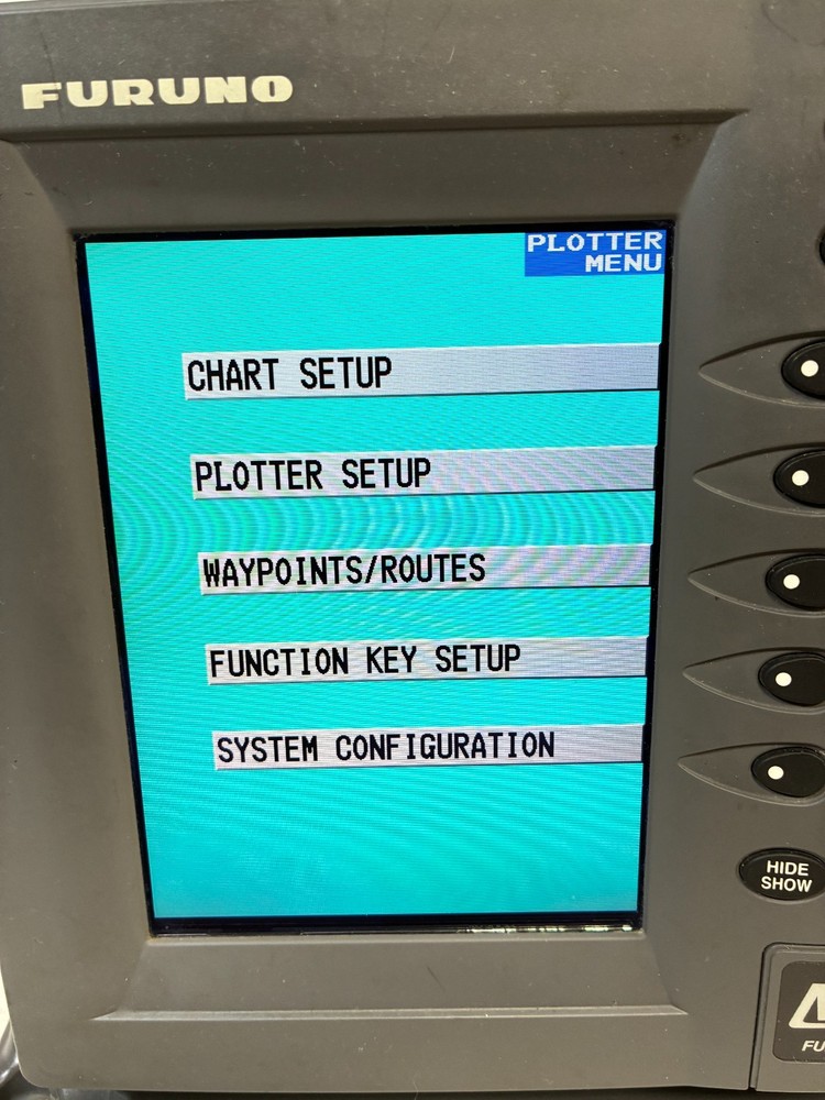 Furuno RDP-143 NavNet VX1 7" Navionics FishFinder Radar GPS Chartplotter
