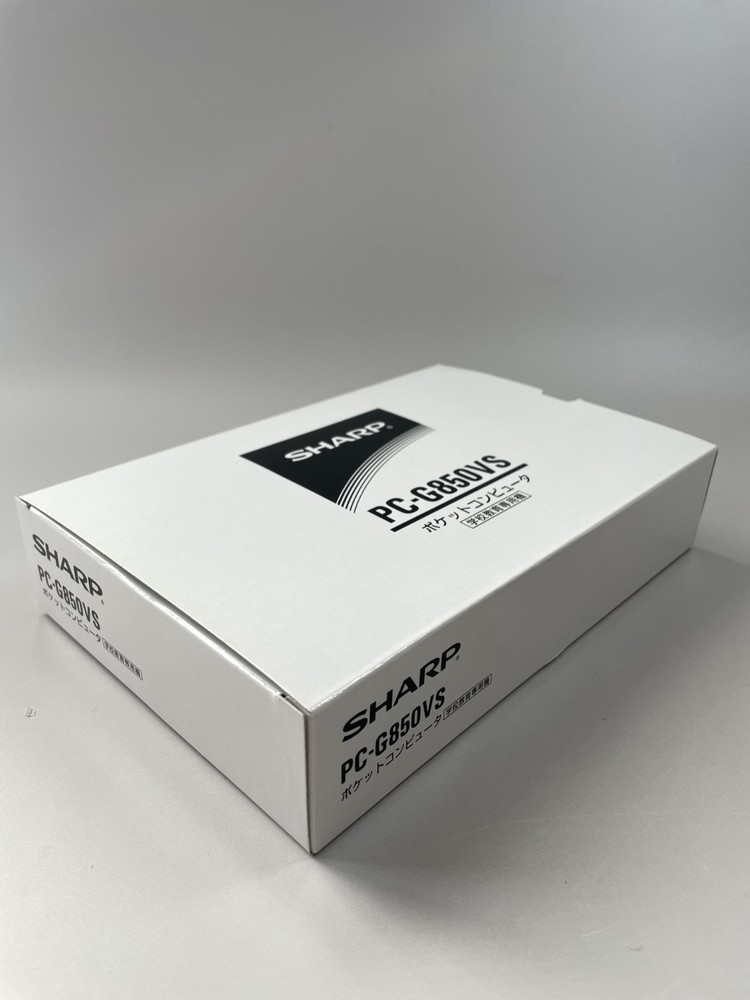 SHARP PC-G850VS Pocket Computer Brand New Unused from Japan