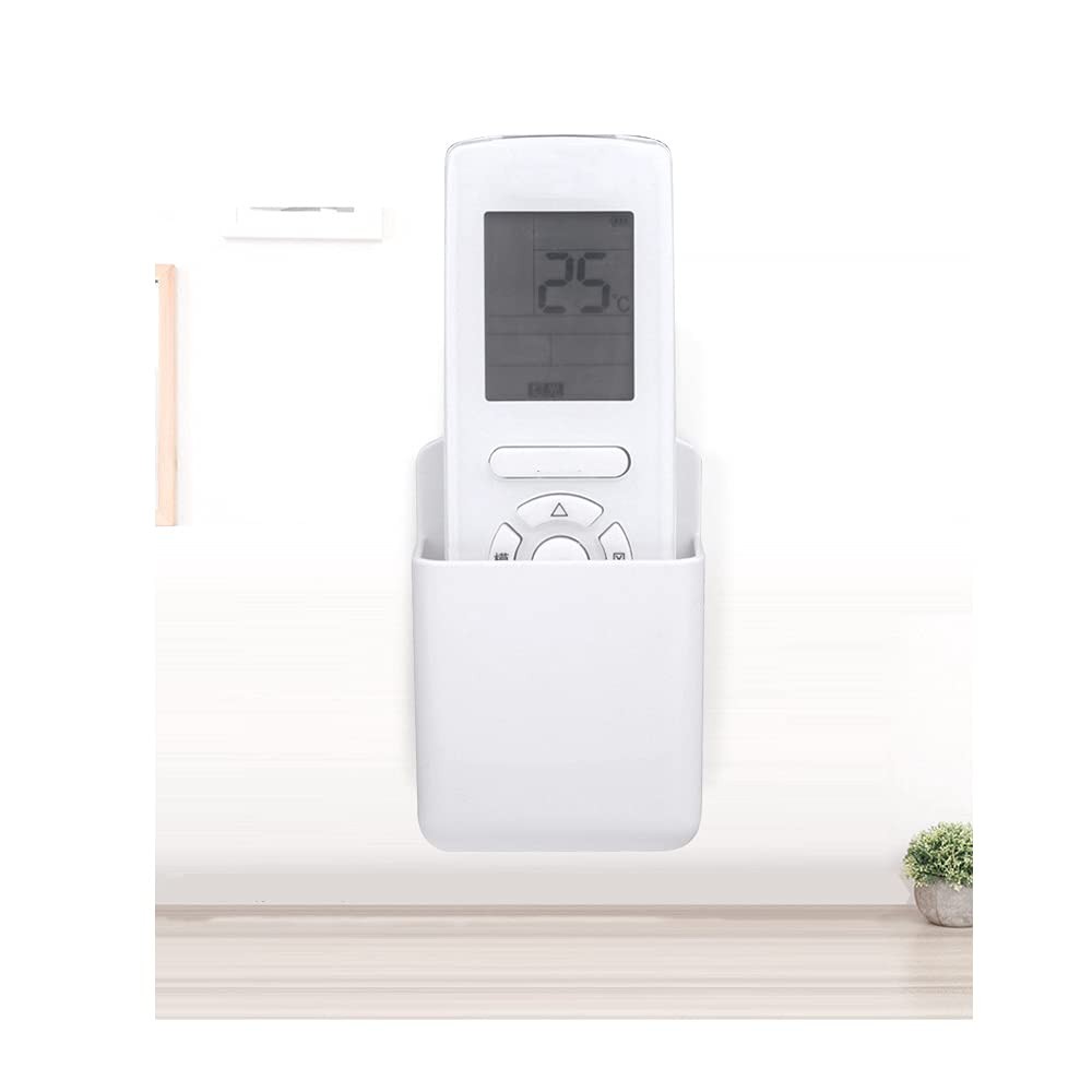 Wall Mount Remote Control Holder 2 PCS Media Player Controller Caddy Box Small