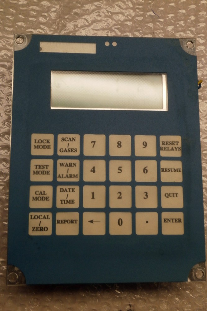 Telosense TGM-20 KEYPAD/DISPLAY ASSY 4910-10184