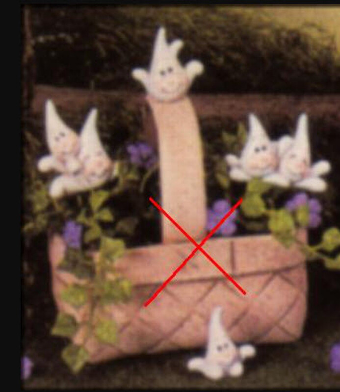 Ceramic Bisque ~~Ready to Paint~~ (6) Raindrop Splashes