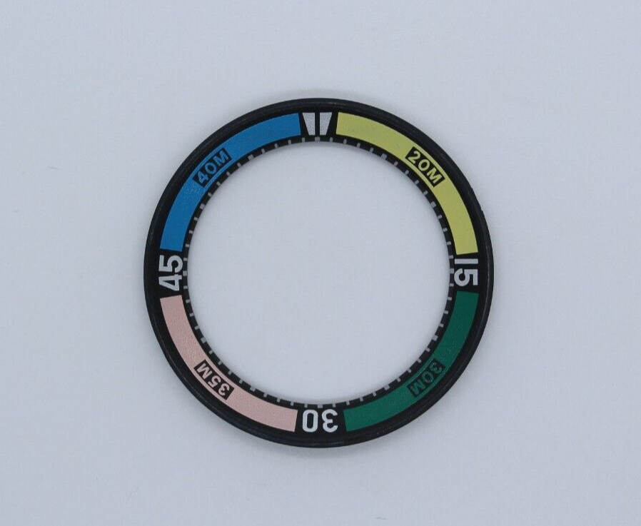 Multicolor Black Insert Indicator Bezel for Orient King Yellow Blue Pink Green