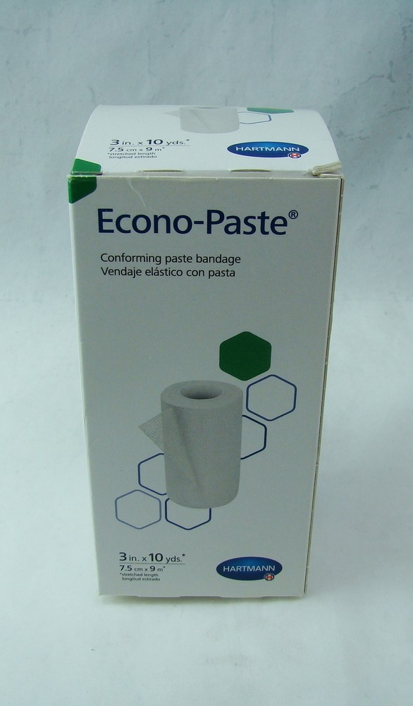 Hartmann Conforming Paste Bandage  3" x 10 Yds NEW NIB imperf READ