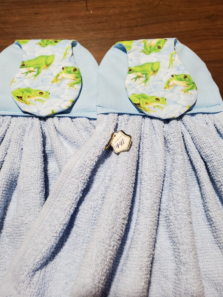 Set of 2 Handmade Hanging Kitchen Towels