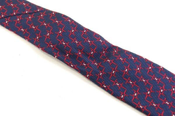 Hermes Tie Silk Twill 7CM Bee