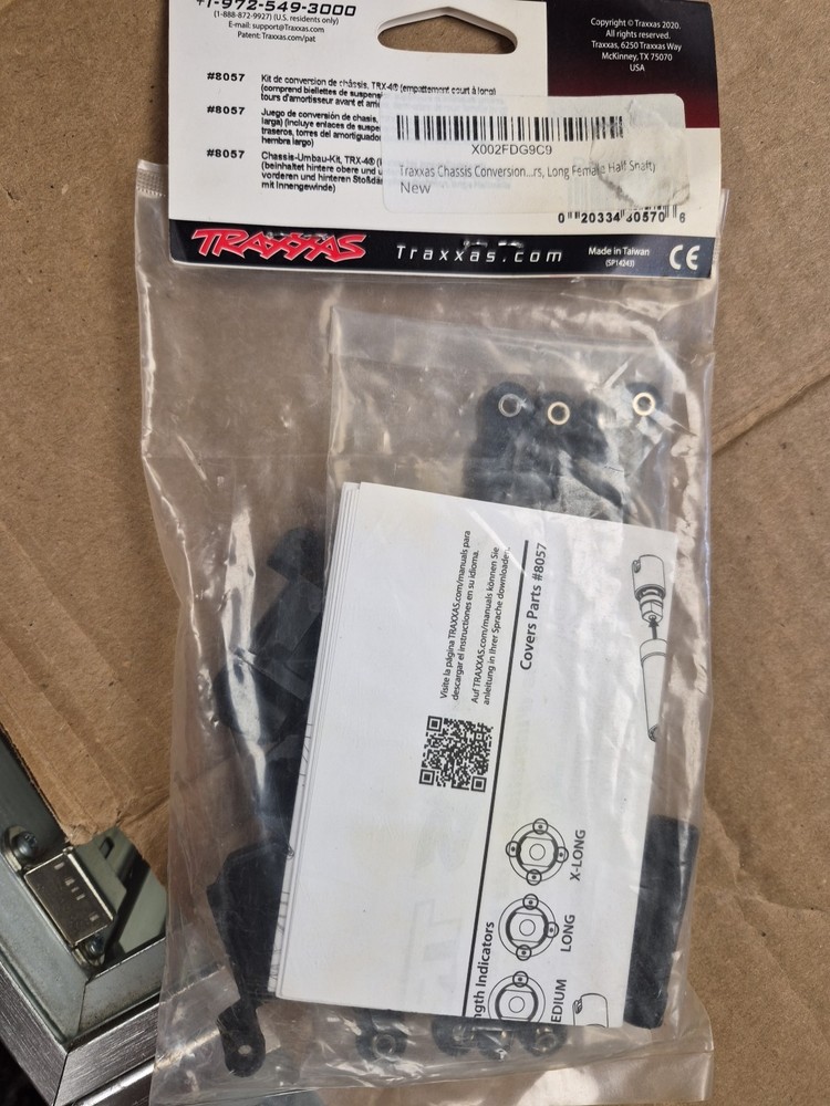 Traxxas 8057 - Chassis Conversion Kit, TRX-4