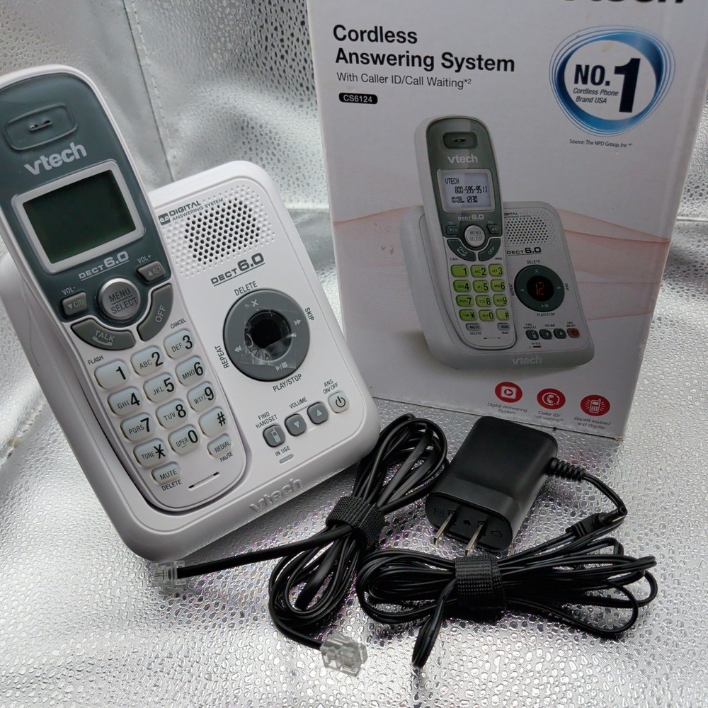 VTech CS6229- Cordless Phone Digital Answering Machine - 00759