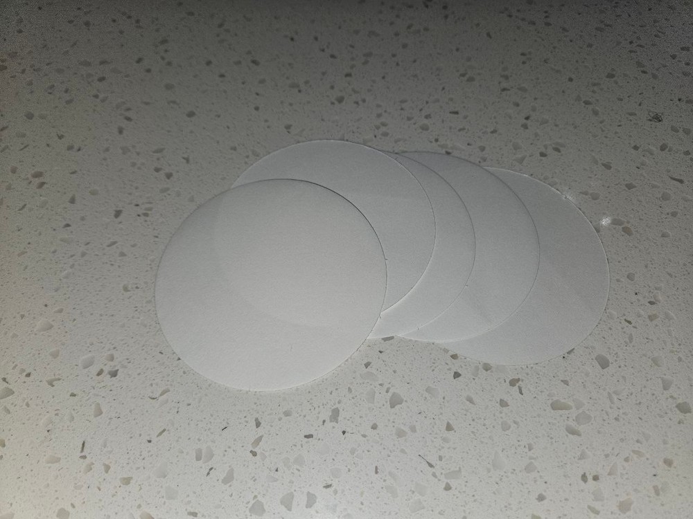 100x replacement 90mm Circular filter papers