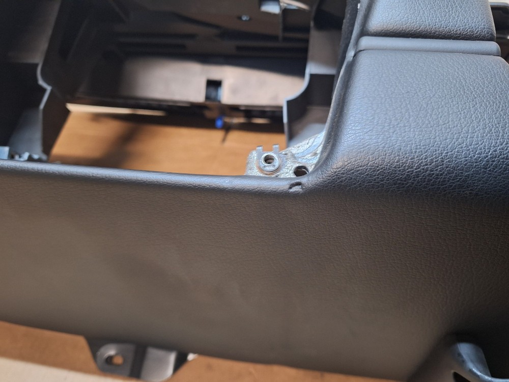 Porsche Boxster S 986 96-01 Black Leather Dashboard Panel Bare