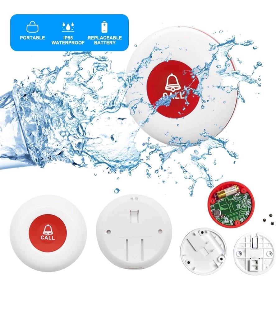 Long Range Wireless Call Button Nurse Alert System/patient /elderly/