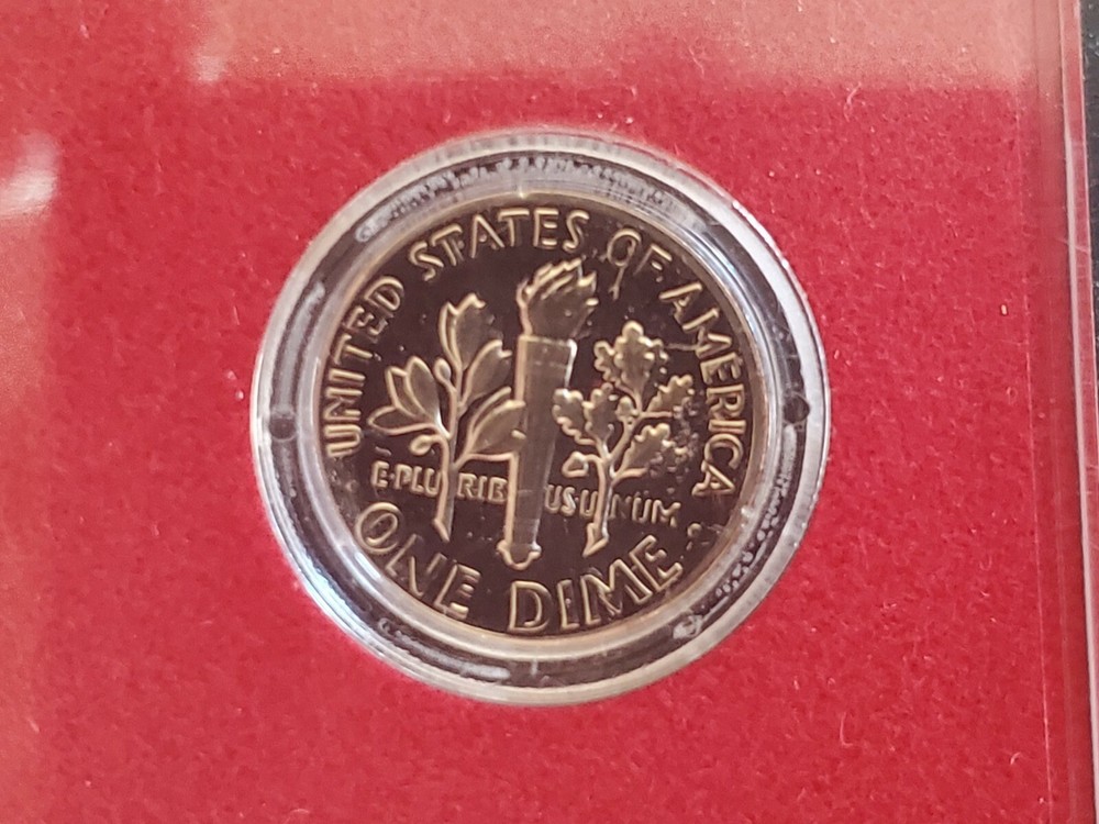 1975 s San Francisco proof roosevelt dime