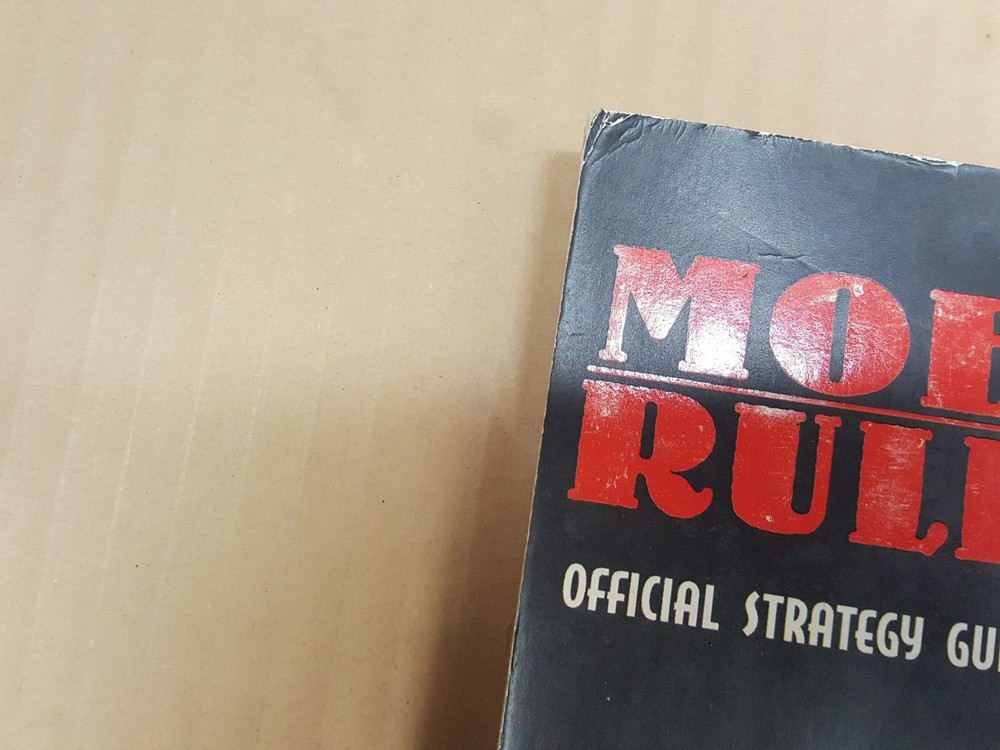 Mob Rule BradyGames Official Strategy Guide 1999.Preowned