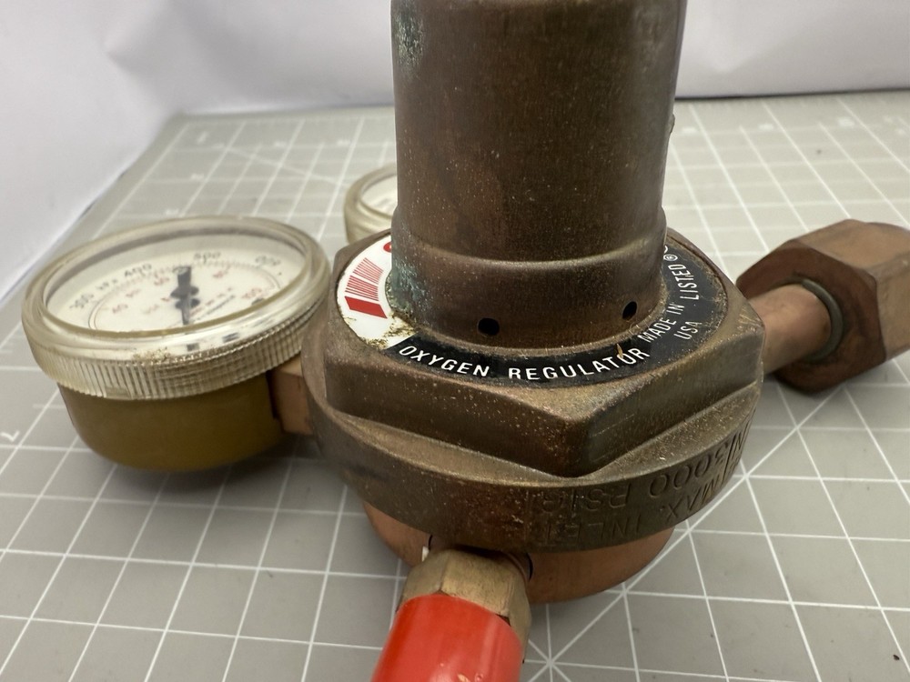 Gaspro 541-L Oxygen Gas Regulator Pre-Owned