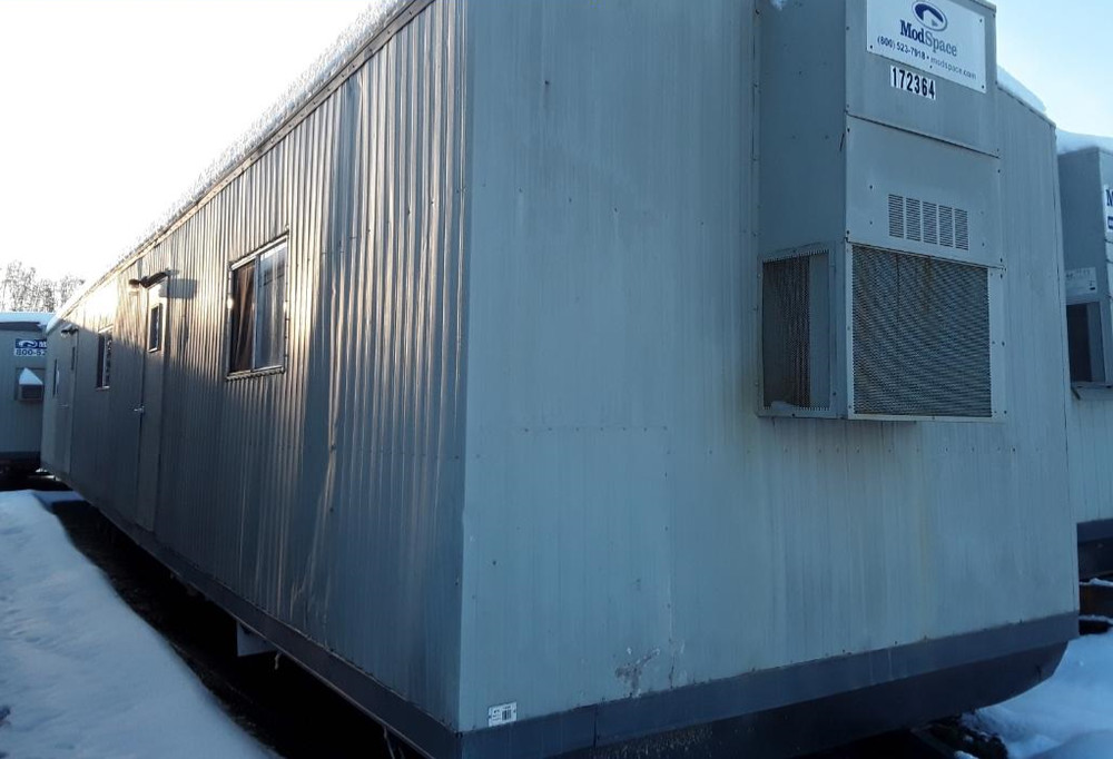 Modular Office Building 64X12. Insulated, Wired and Heating/AC