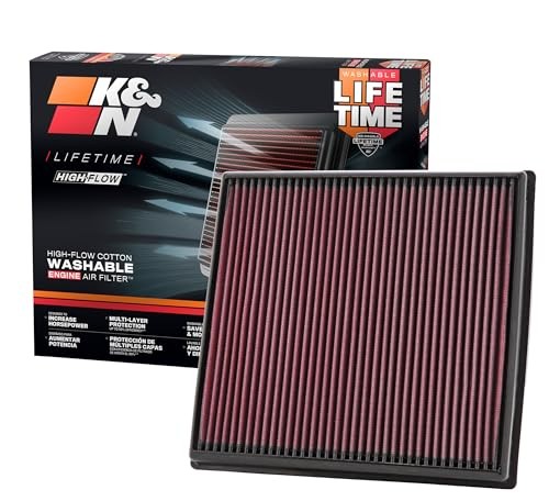 High-Flow Original Lifetime Engine Air Filter: Increase Power: Premium,