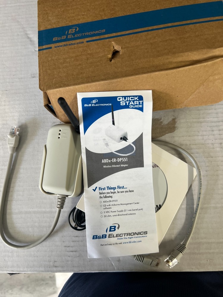 B&B ELECTRONIC ABDN-ER-KL551U Model 9373