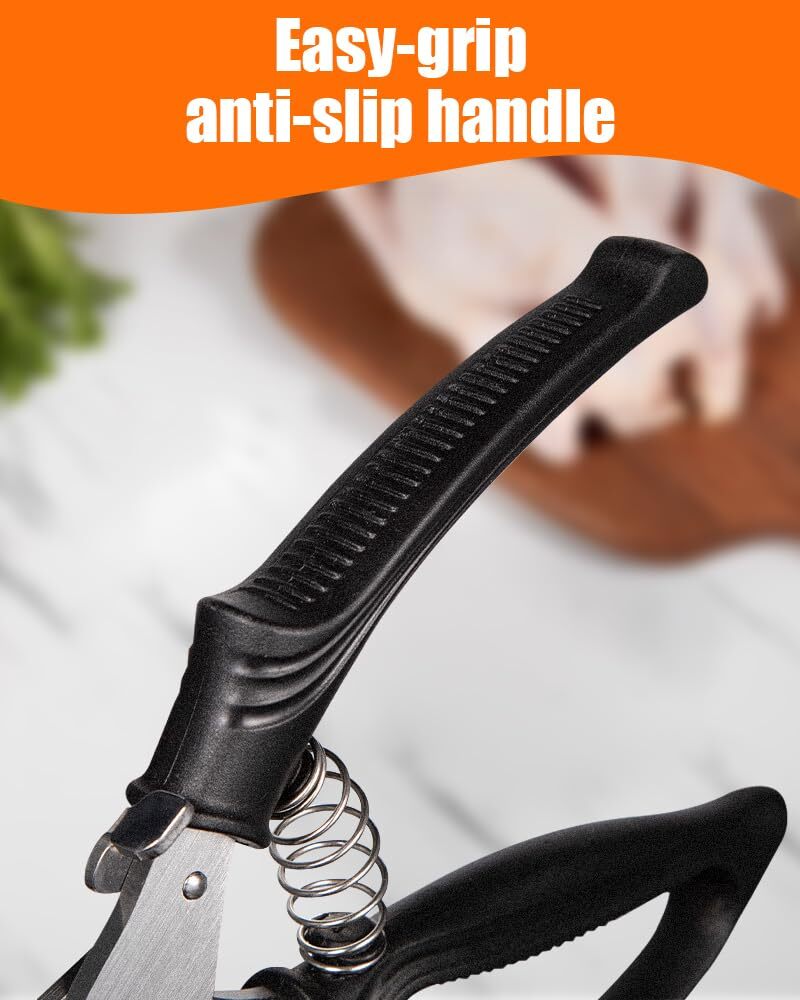 Kitchen Shears Stainless Steel Heavy Duty Poultry Shears Multi-Purpose Kitche...