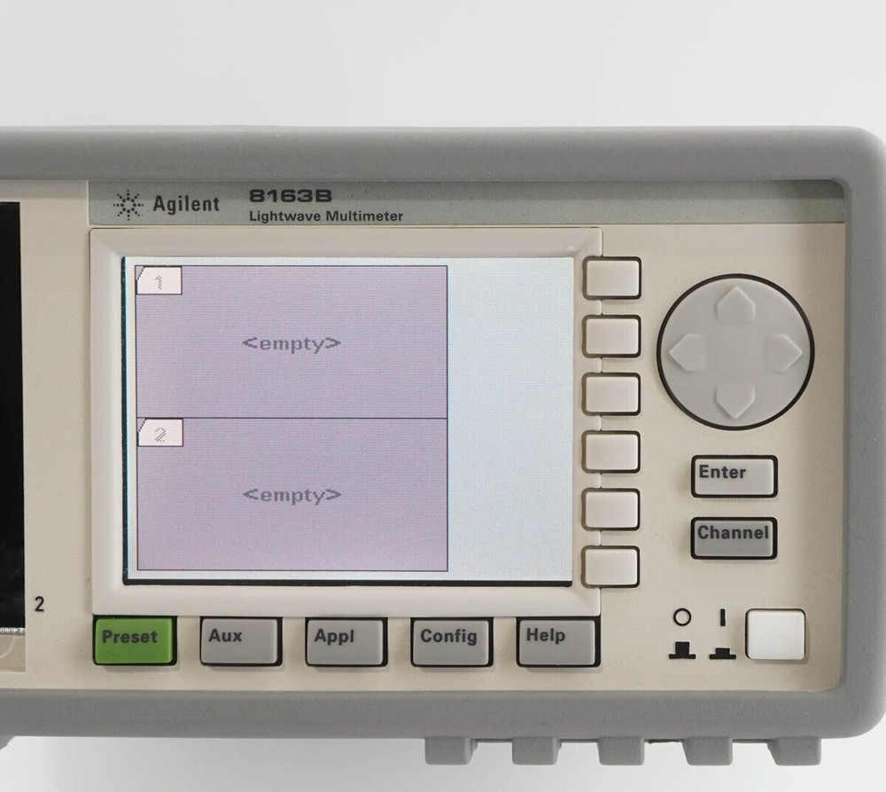 Agilent Keysight 8163B Lightwave Multimeter Mainframe