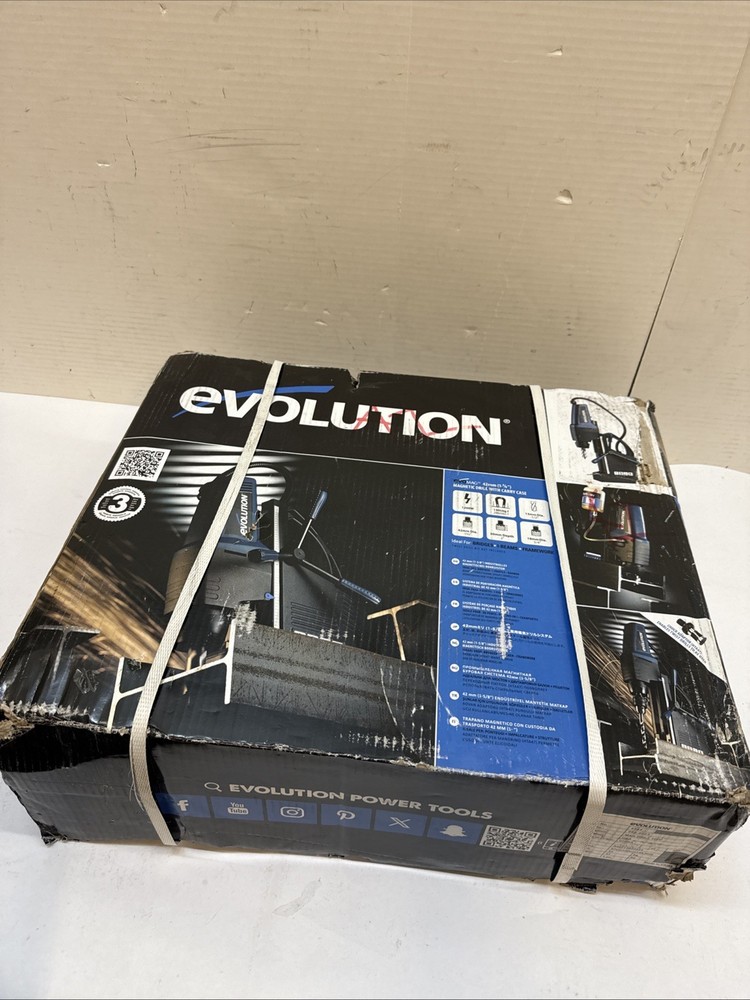 Evolution EVOMAG42: 1-5/8 In. Magnetic Drill