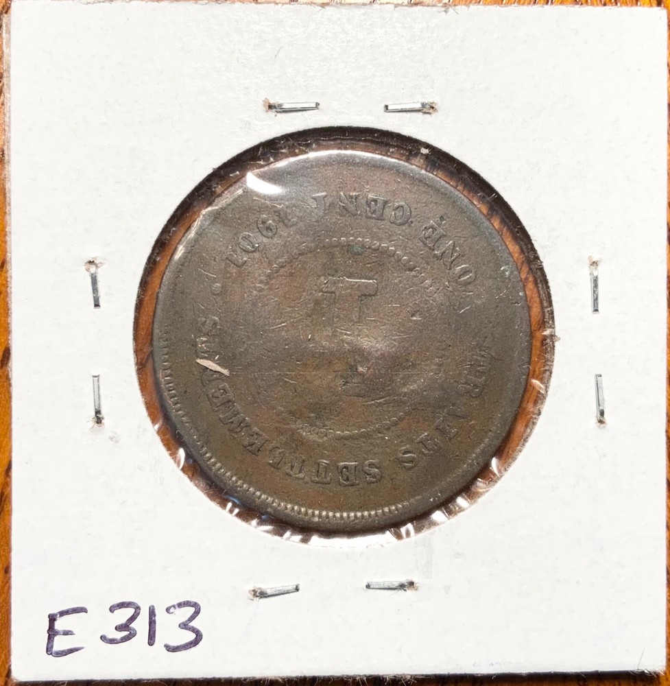 1901 Straits Settlements - 1 Cent