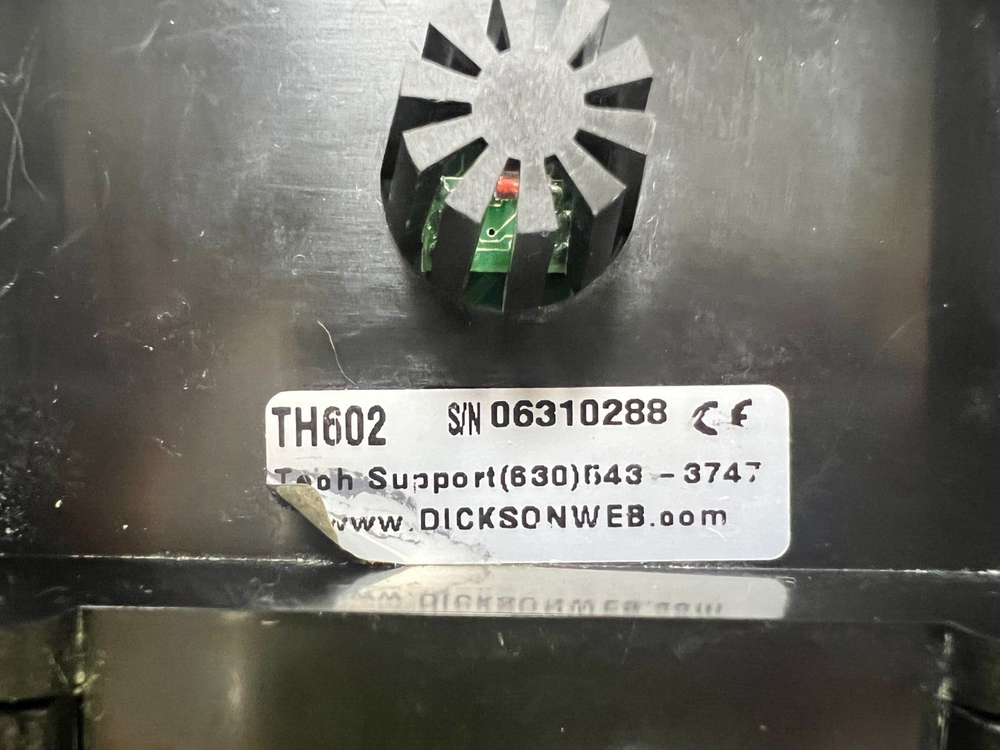 👀 DICKSON DATA TREND 6" DIGITAL TEMPERATURE & HUMIDITY CHART RECORDER TH602