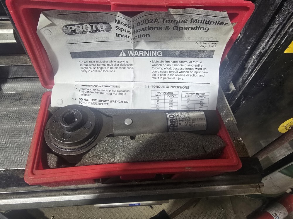 Proto 6202A Torque Multiplier 1/2