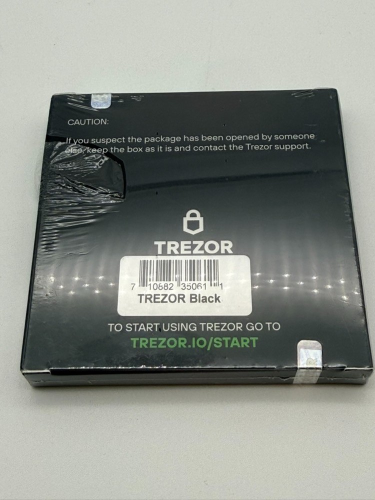 Trezor Model One Crypto Hardware Wallet FREE case
