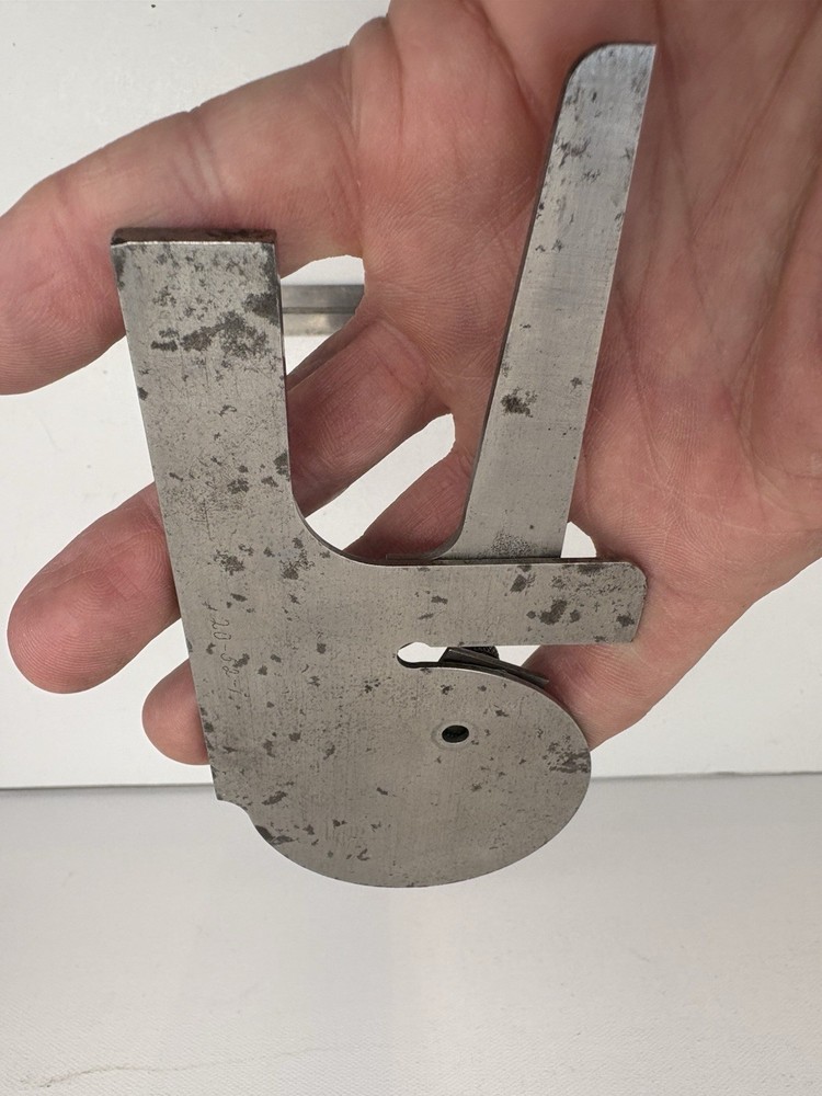 Brown And Sharpe Bevel Protractor