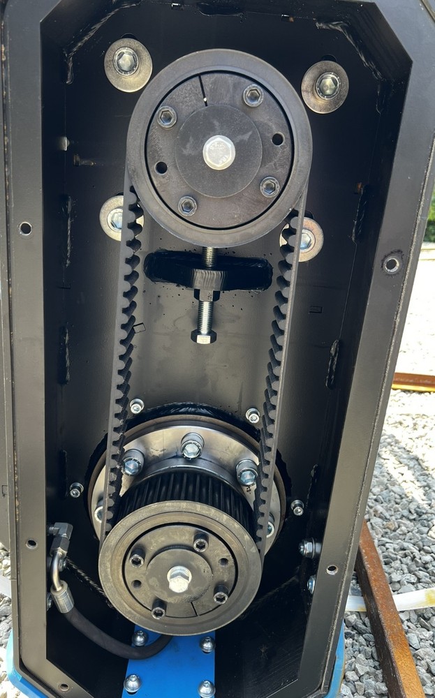Excavator Forestry Drum Mulcher Head Attachment For 4-8 Ton Weight Classes