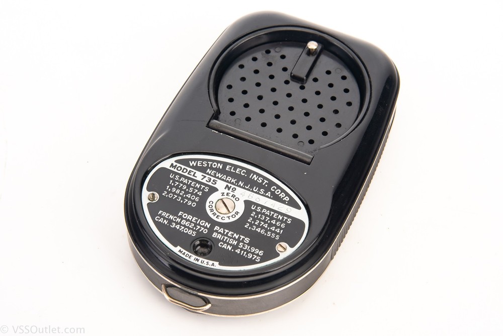 Weston Master II Model 735 Universal Exposure Light Meter in Leather Case V23