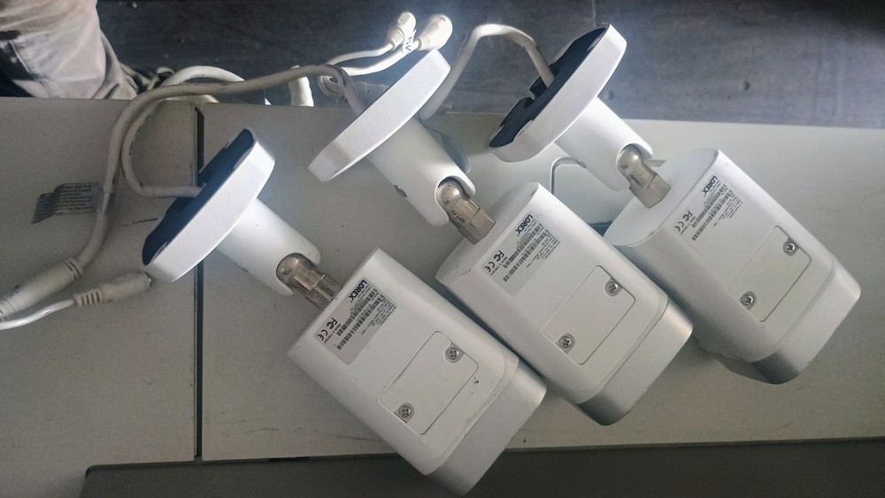 Lorex E841CA-E 4K Ultra HD IP Security Bullet Camera - White