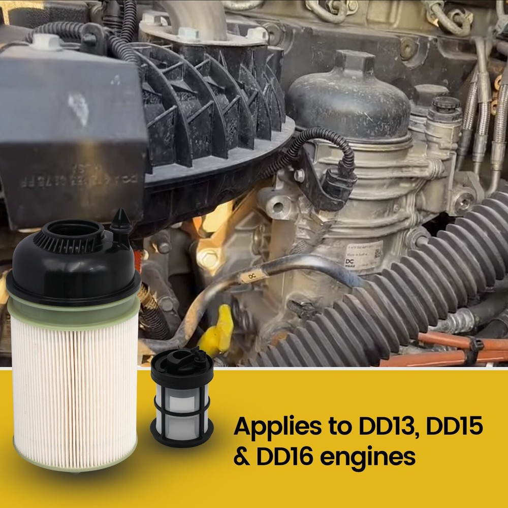 6x- Diesel Fuel Filter Insert Kit for DDE Gen 5 Engine for A4720921705
