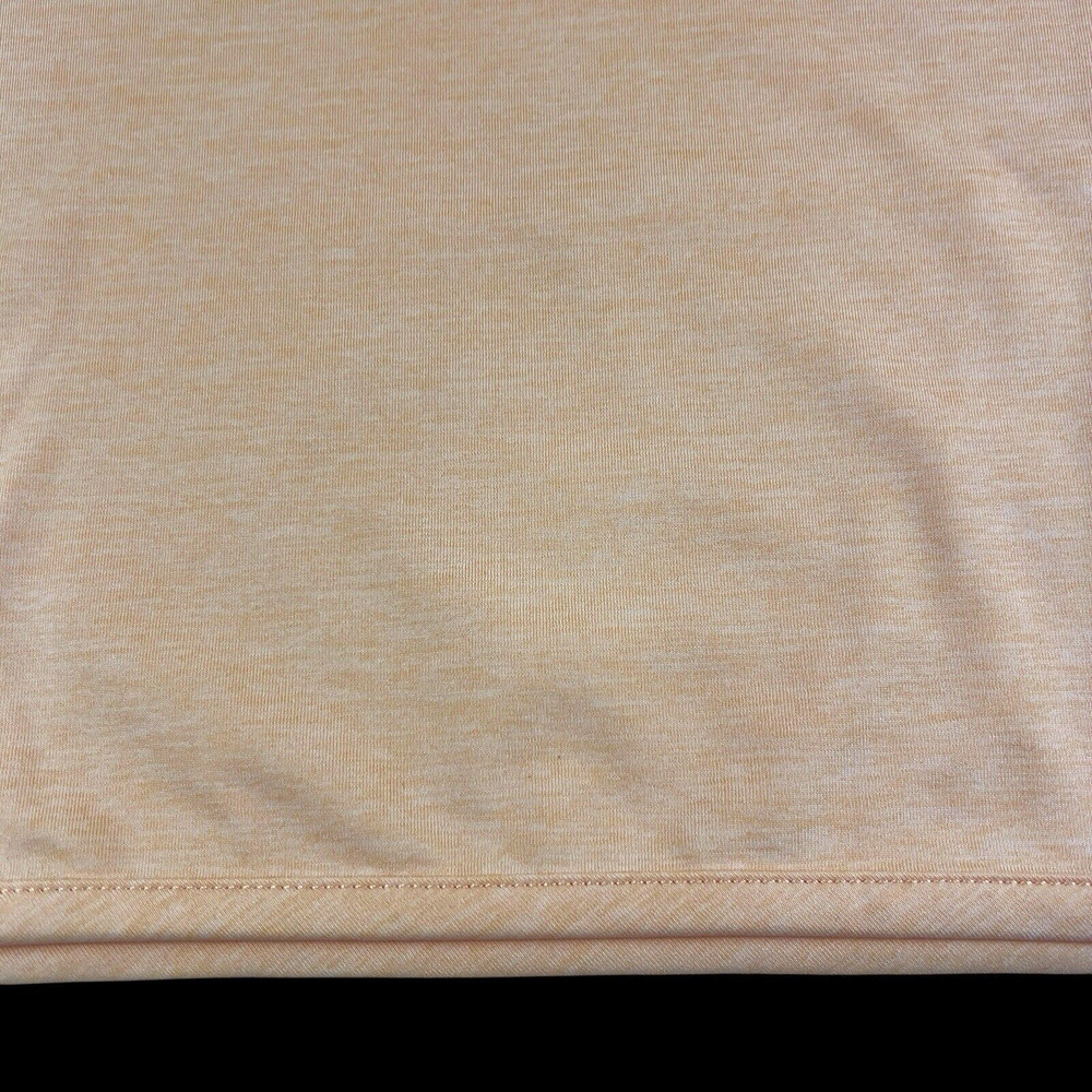 Peter Millar Crown Crafted Stealth Performance Quarter Zip Pullover Peach 2XL