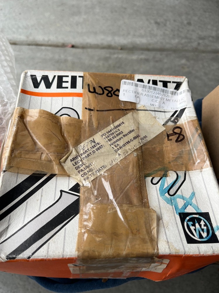 Weitkowitz Generator Rectifier ++++++++++++++++++++++++