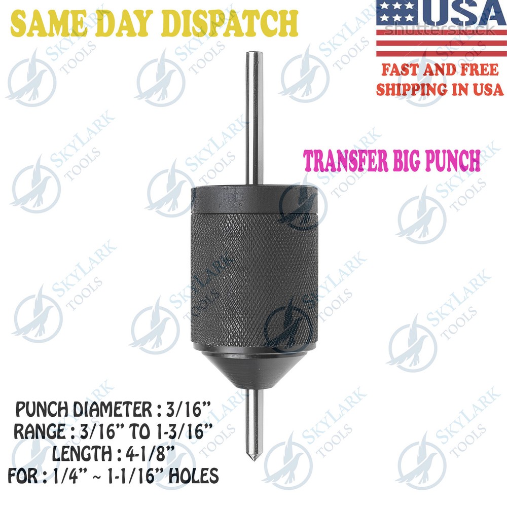 Universal Big Transfer Center Punch & Aligner 4-1/8" SKYLARK TOOLS