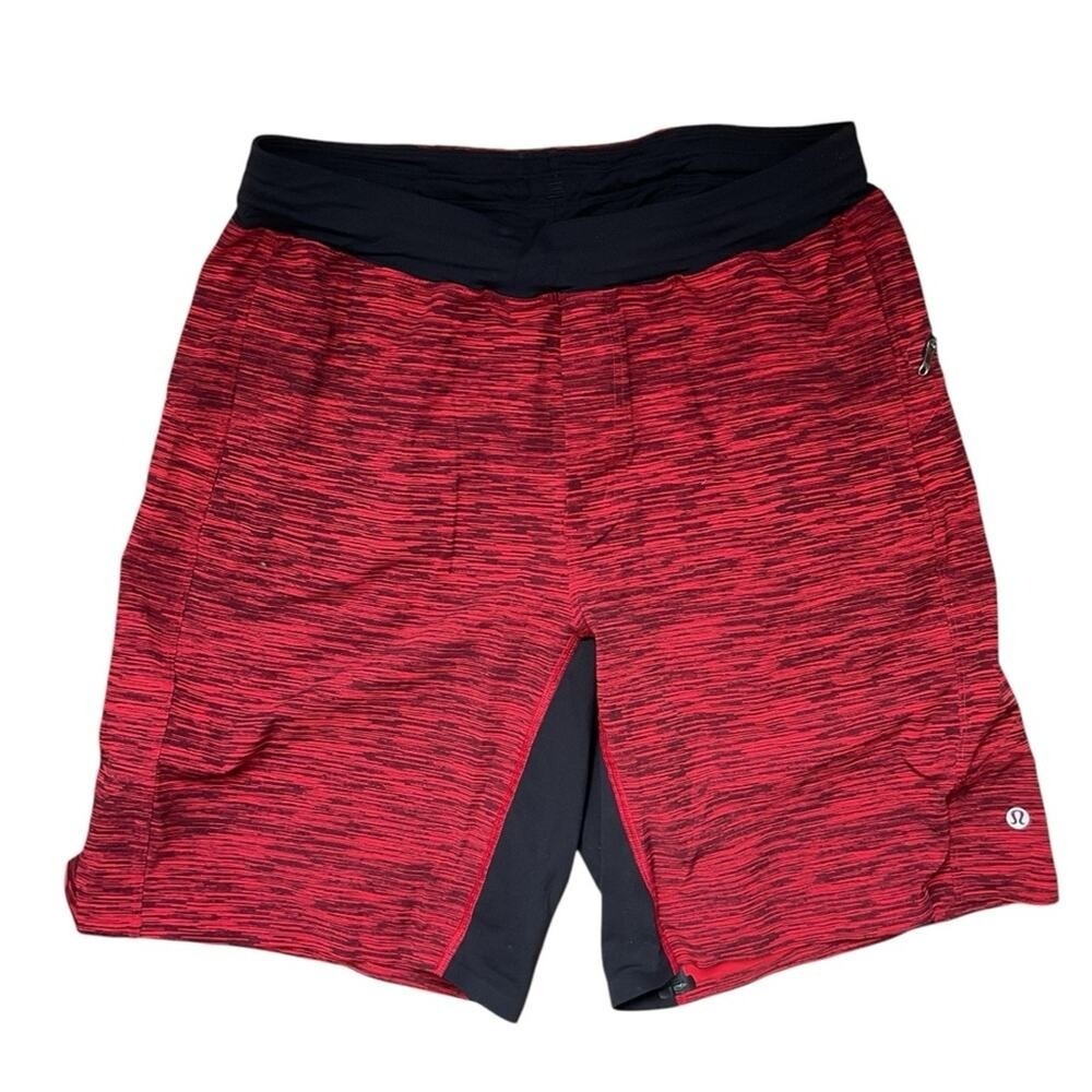 Lululemon Assert Short 9"Black Cherry / Black sz M