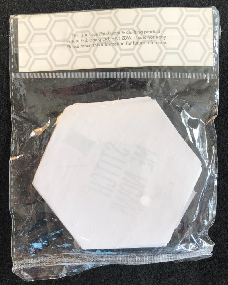 150 pcs. Assorted Hexagon Paper Patchwork & Quilting Paper Templates