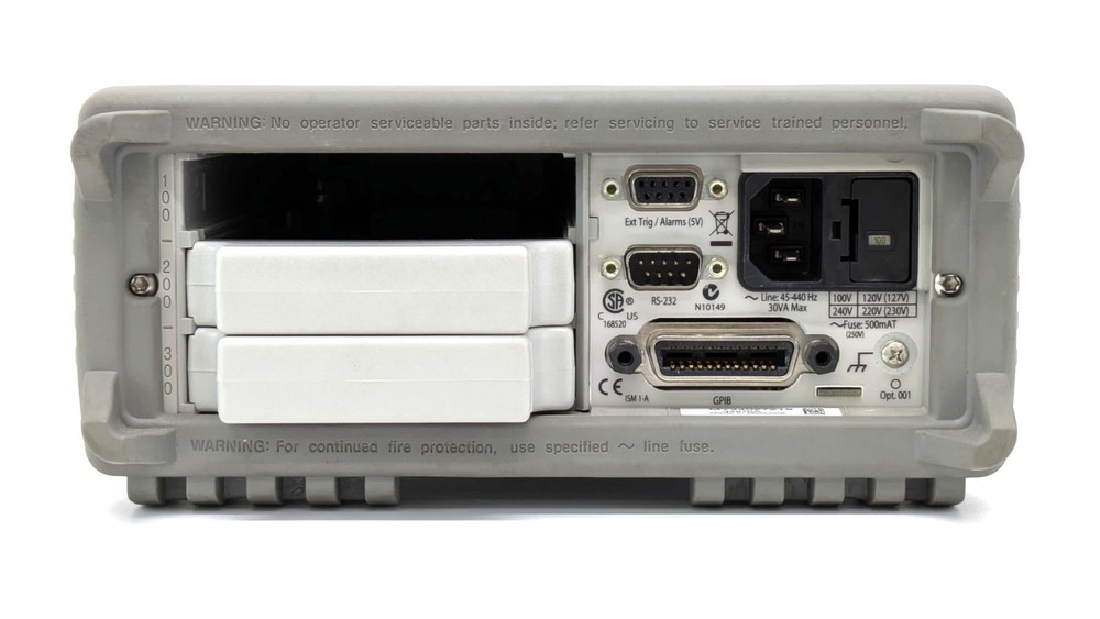 34970A [Calibration Certificate] Data Logger Switch Unit Keysight S/N:MY44027219