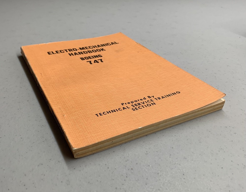 Boeing 747 Electro Mechanical Handbook 1974