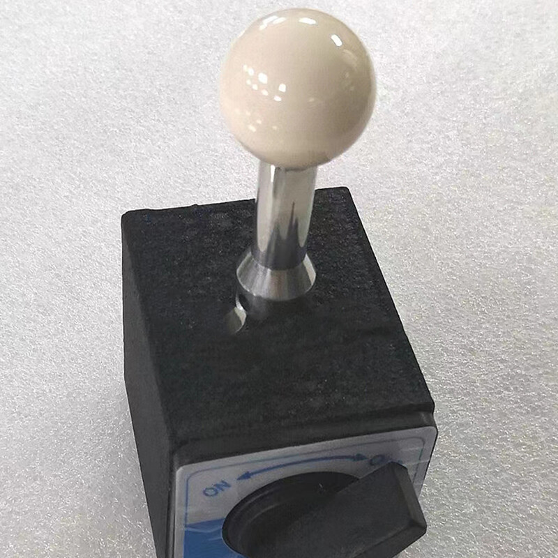 Magnetic Force Ceramic Calibration Sphere 25mm Diameter M8 Thread Length 70mm